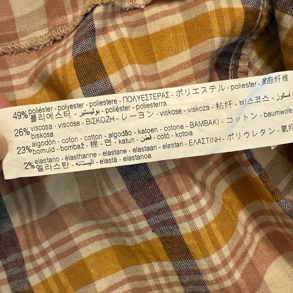 Zara Asymmetrical High-Low Skirt Size Medium - Picture 4 of 4